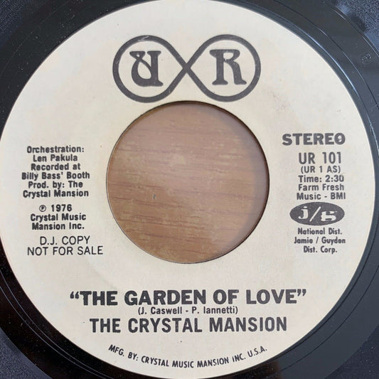 Crystal Mansion - The Garden Of Love / US-Promo 1976 - (M-/Neutral)