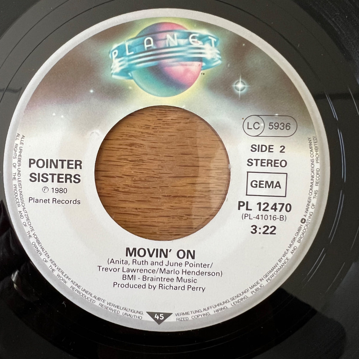 Pointer Sisters - He's So Shy / 1. D-Press. 1980 - (M-/M-)