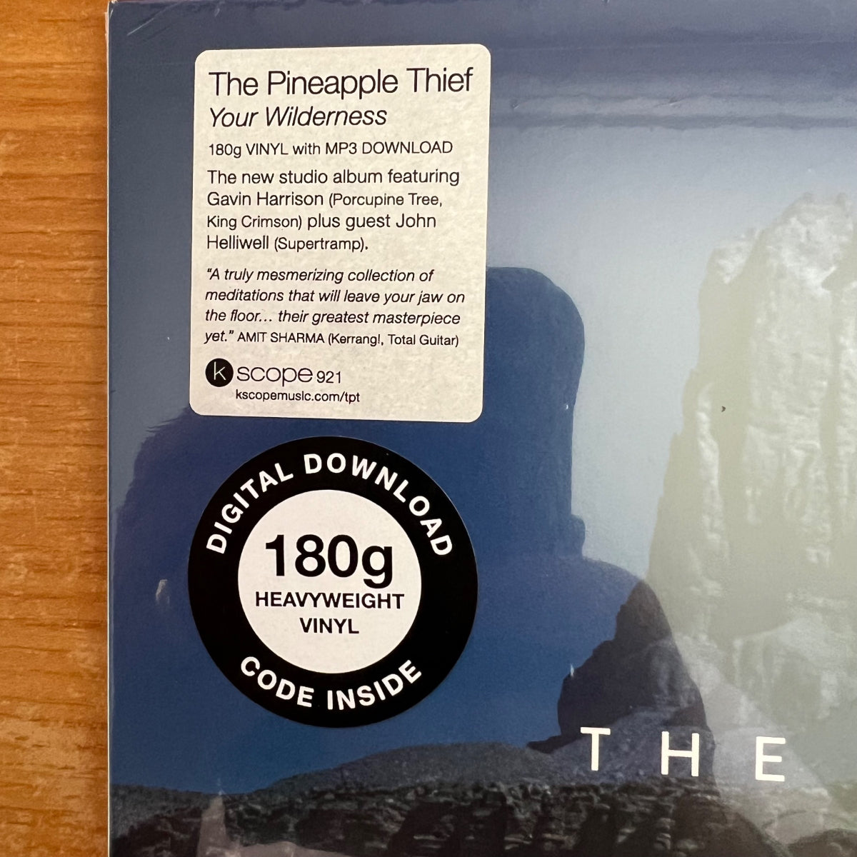 Pineapple Thief - Your Wilderness / 1. EU-Press. 2016 - (Mint & Sealed)