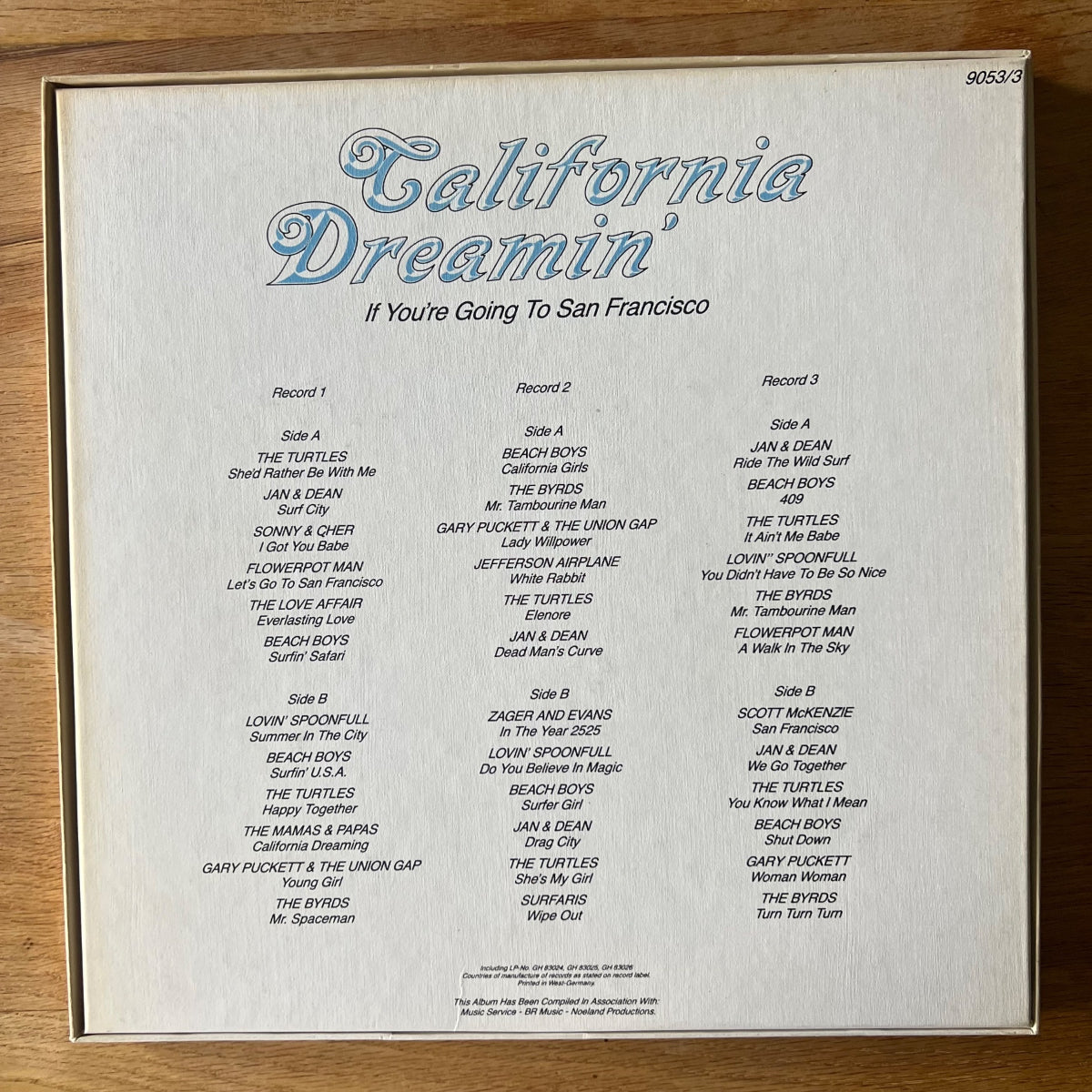 Various - California Dreamin' / 3 LP Box - 1. D-Press. 197? - (M-/M-)