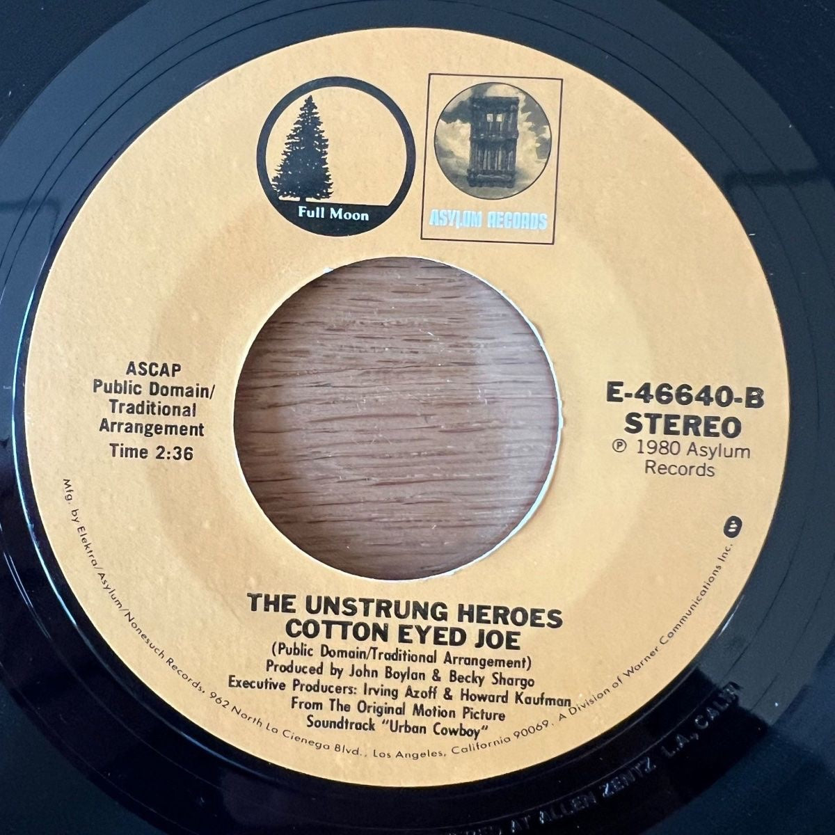 Mickey Gilley / Unstrung Heroes - Stand By Me / Cotton Eyed / 1. US-Press. 1980 - (VG++/Neutral)