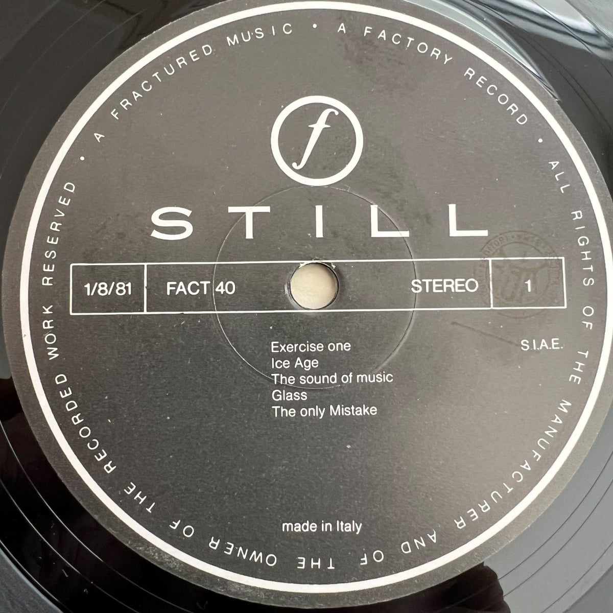 Joy Division - Still / 2 LP - 4-Fold Cover - Italy-Press. 1981 - (M-/M-)