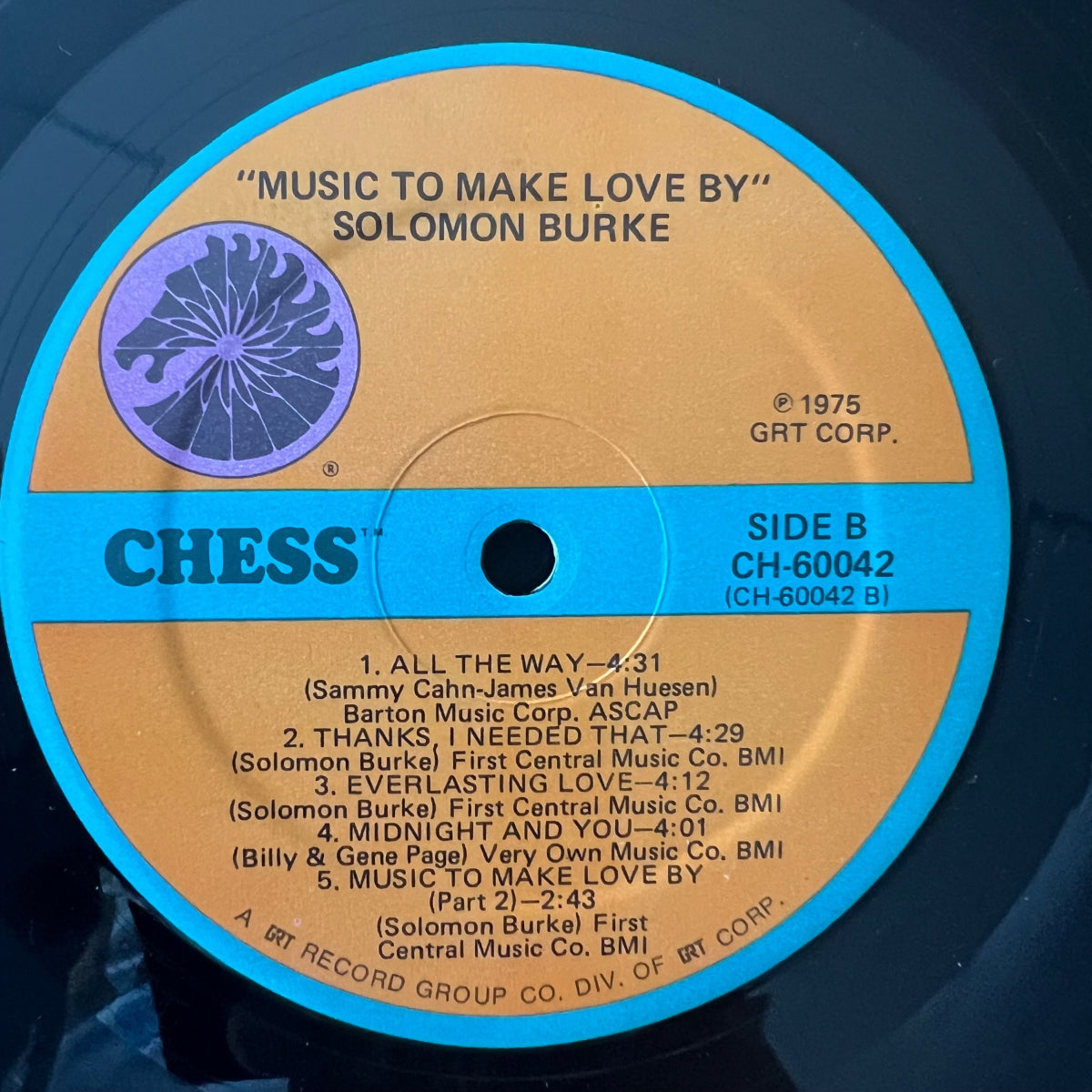 Solomon Burke - Music To Make Love By / 1. US Press. 1975 - (M-/VG+)