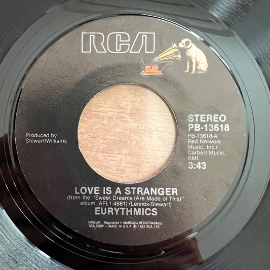 Eurythmics - Love Is A Stranger / 1. US-Press. 1982 - (M-/Neutral)