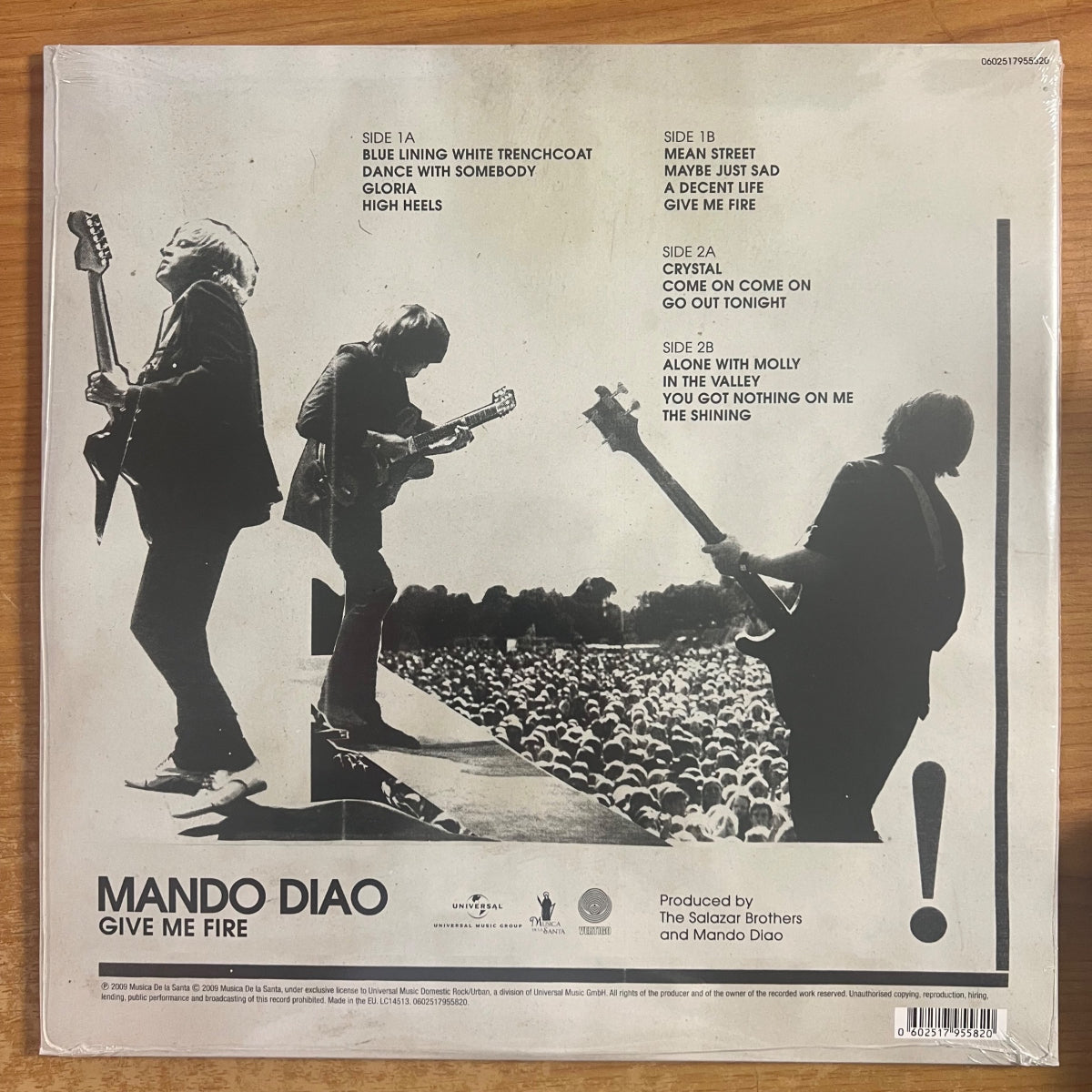 Mando Diao - Give Me Fire ! / 1. EU-Press. 2009 - (Mint & Sealed)