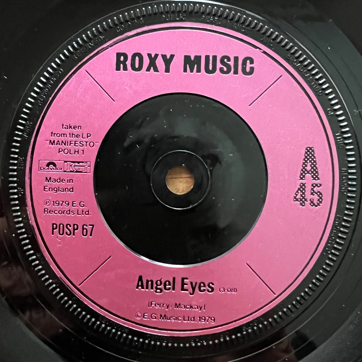 Roxy Music - Angel Eyes / 1. UK-Press. 1979 - (VG++/VG++)