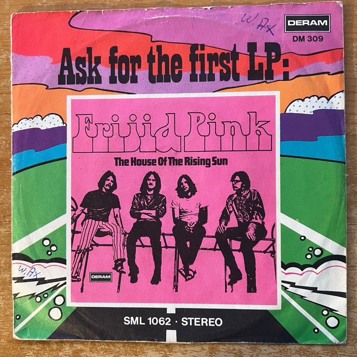 Frijid Pink - Sing A Song For Freedom / 1. D-Press. 1970 - (VG++/VG+)
