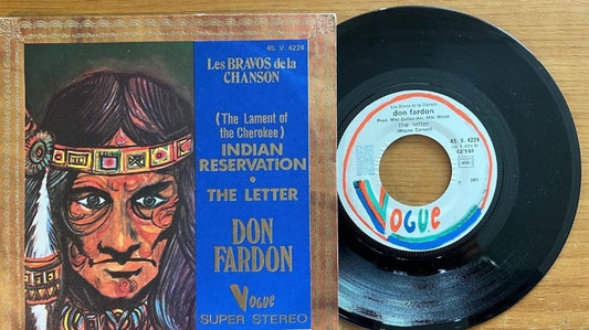 Don Fardon - Indian Reservation / 1. France-Pres. 1973 - (VG++/VG++)