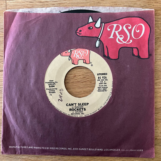 Rockets - Can't Sleep 7 1. US-Press. 1979 - (M-/VG+)