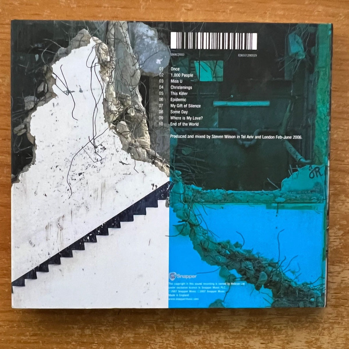 Blackfield - II / CD - 1. UK-Press. 2007 - Digipak - (M-/M-)