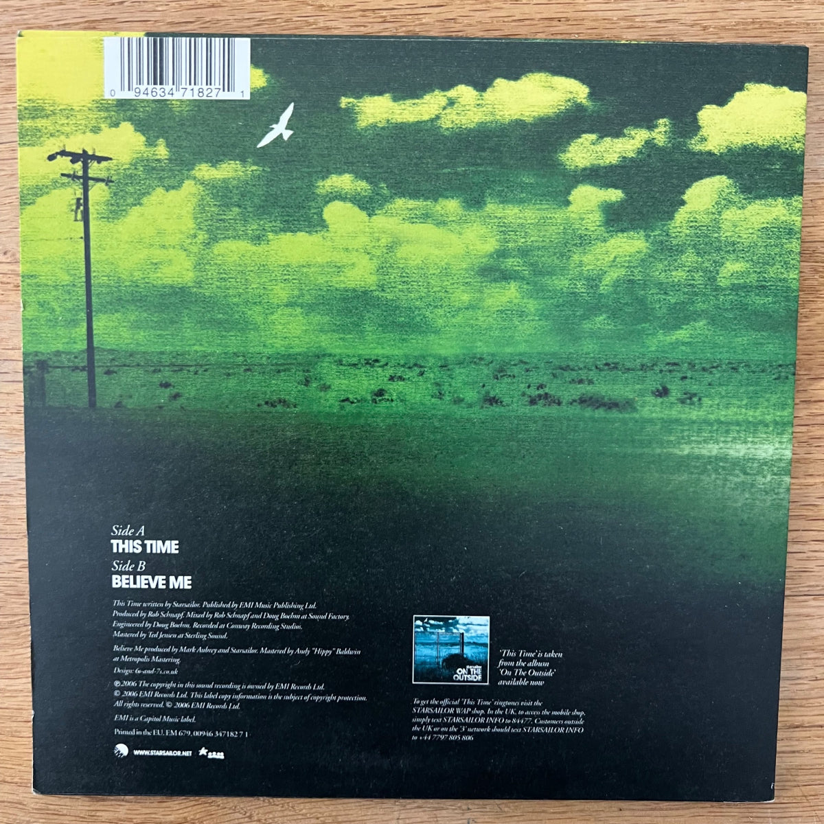 Starsailor - This Time / 1. UK-Press. 2006 - (Mint)