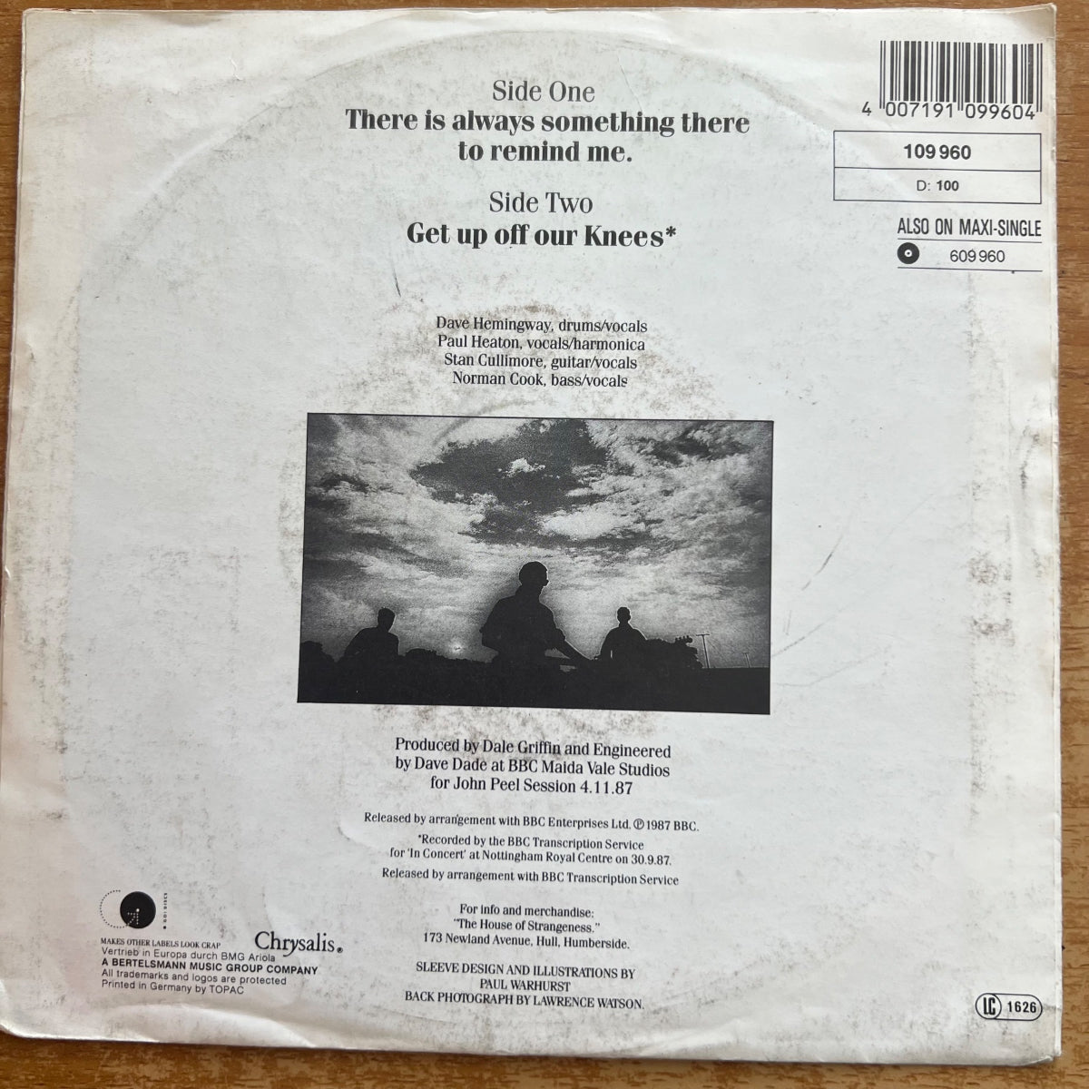 Housemartins - There Is Always Something There To Remind Me / 1. D-Press. 1988 - (VG++/VG)