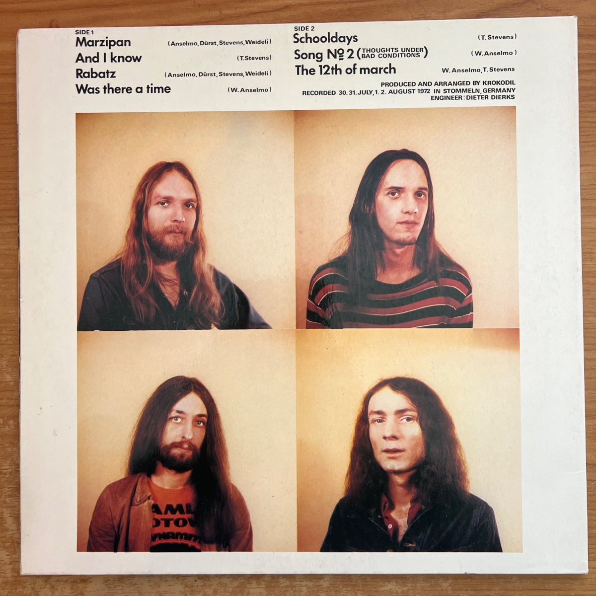 Krokodil - Getting Up For The Morning / 1. D-Press. 1972 - (M-/M-)