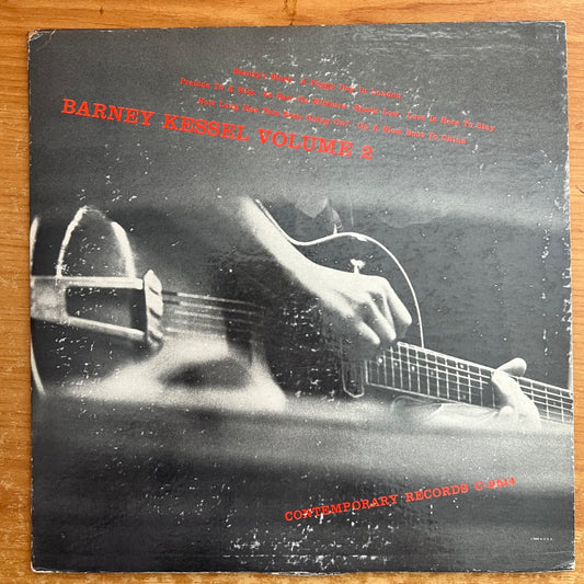 Barney Kessel - Volume 2 / 1. France-Press. 1954 - (VG+/VG+)