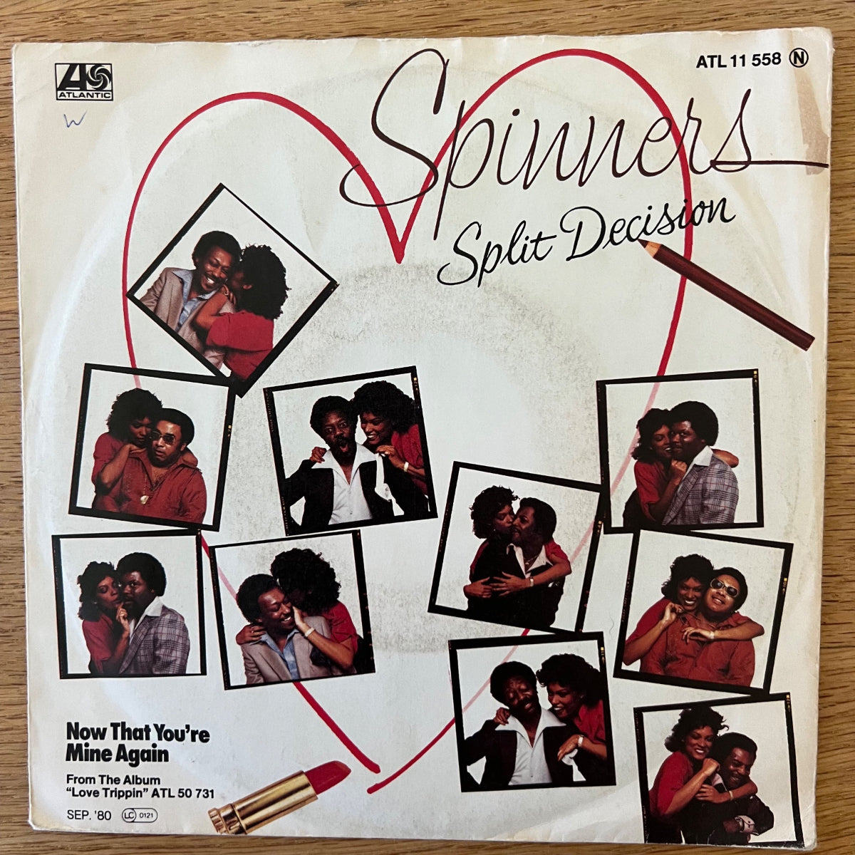 Spinners - Split Decision / 1. D-Press. 1980 - (VG++/VG+)