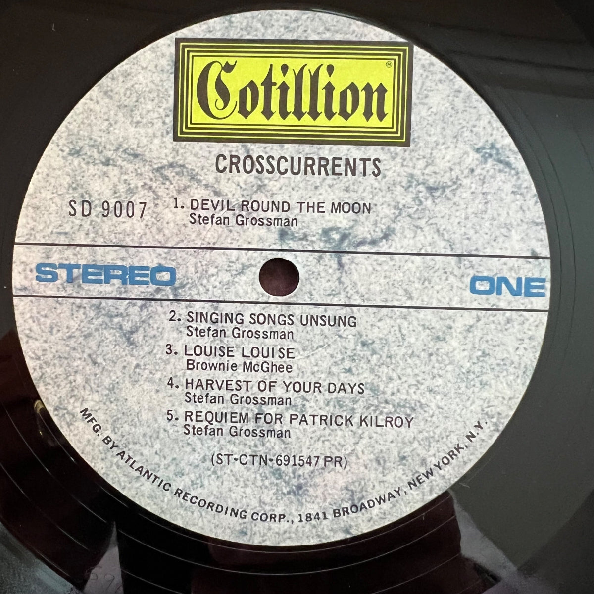 Danny Kalb & Stefan Grossman - Crosscurrents / 1. US-Press. 1969 - (M-/VG+)