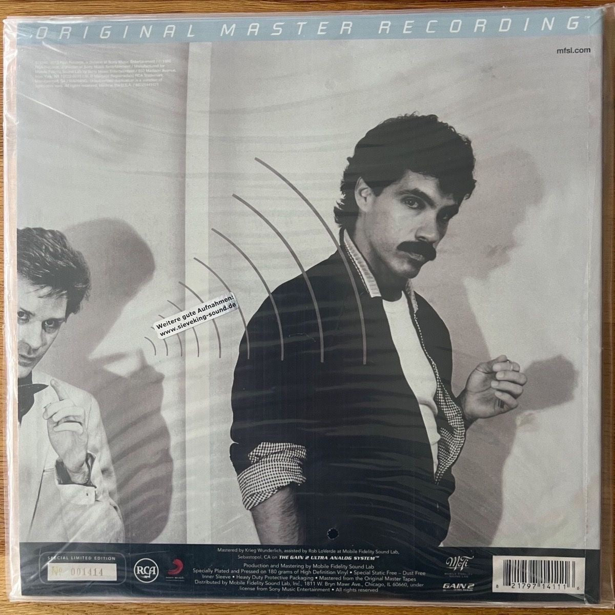 Daryl Hall & John Oates - Voices / Audiophile MFSL 2014 - (Mint & Sealed)