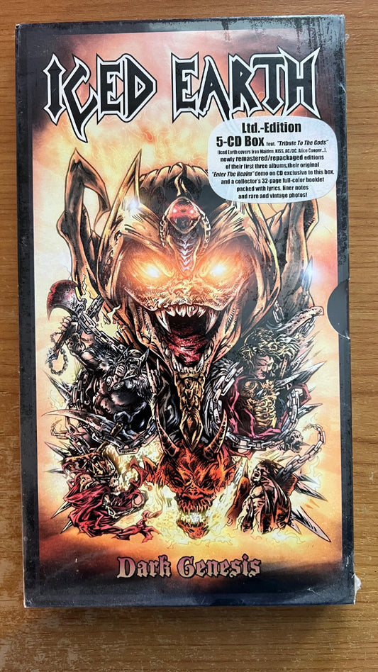 Iced Earth - Dark Genesis / 5 CD-Box - 1. D-Press. 2001 - (Mint & Sealed)