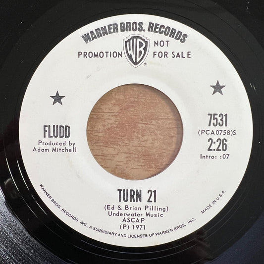 Fludd - Turn 21 / US-Promo 1971 - (VG++/Neutral)