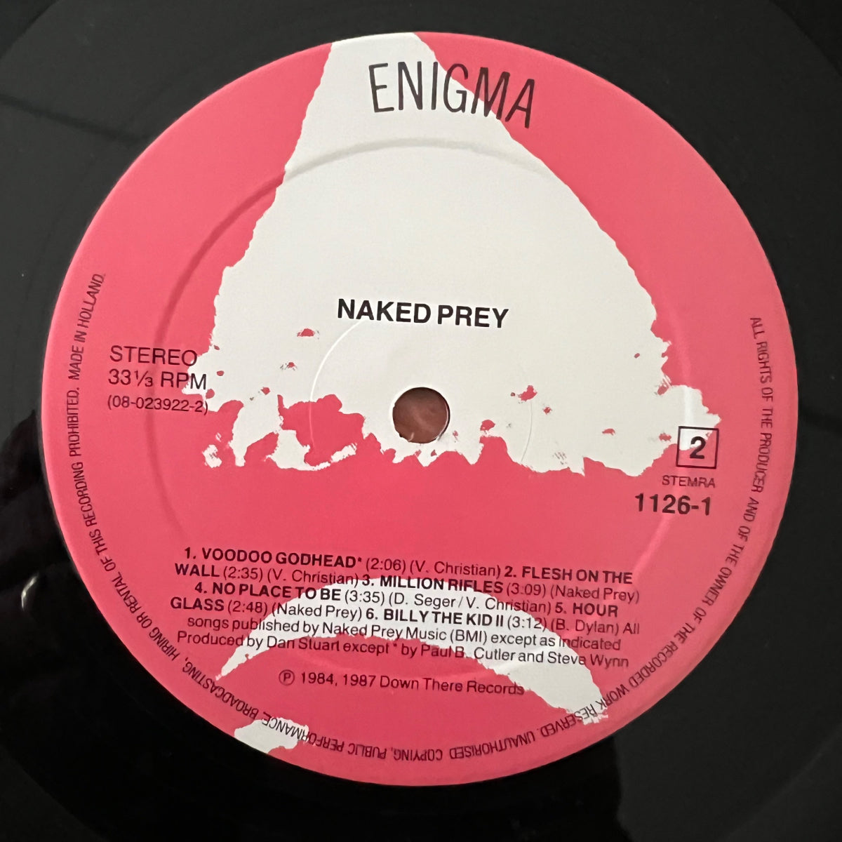 Naked Prey - Same / 1. NL-Press. 1987 - (M-/M-)