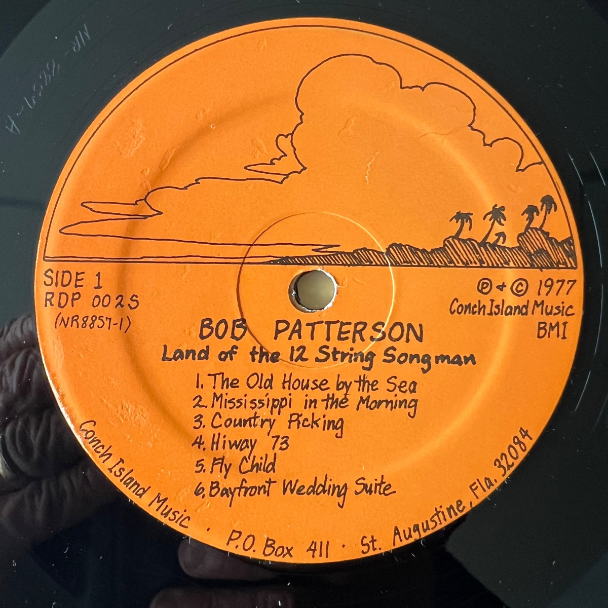Bob Patterson - Land Of The 12 String Snowman / 1st US Press. 1977 - (M-/VG++)