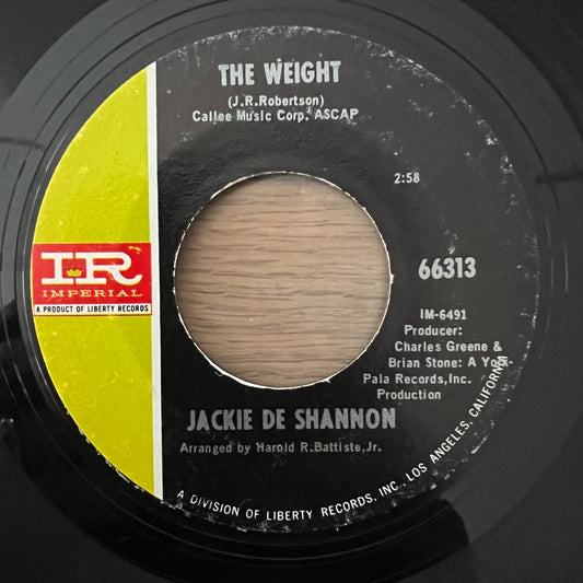 Jackie De Shannon - The Weight / 1. US-Press. 1968 - (VG+/Neutral)