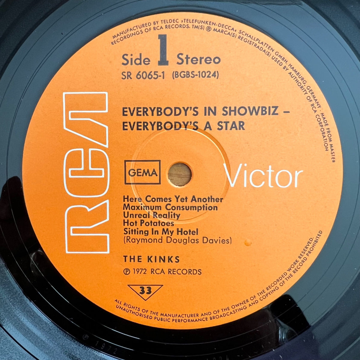 Kinks - Everybody's In Show Biz, Everybody' A Star / 1. D-Press. 1972 - (M-/M-)