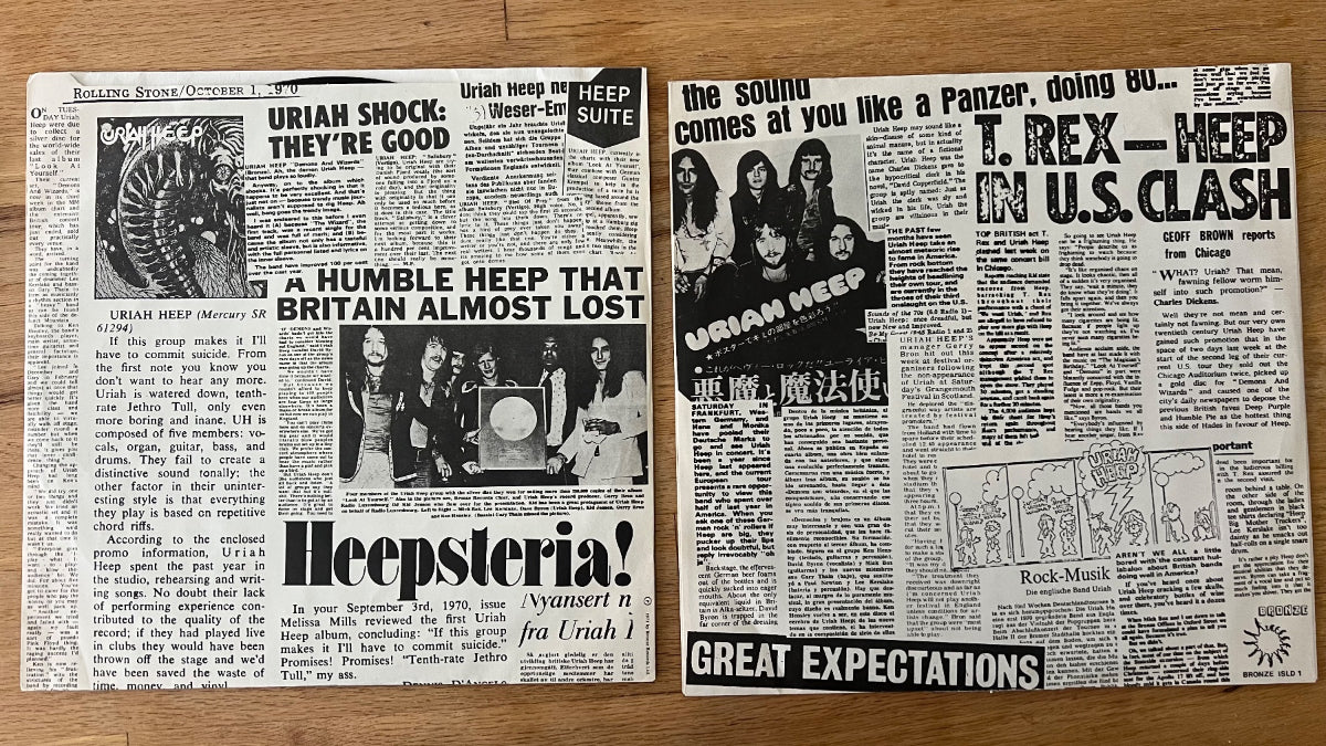 Uriah Heep - Live / 2 LP - 1. UK-Press.1973 - (M-/VG++)