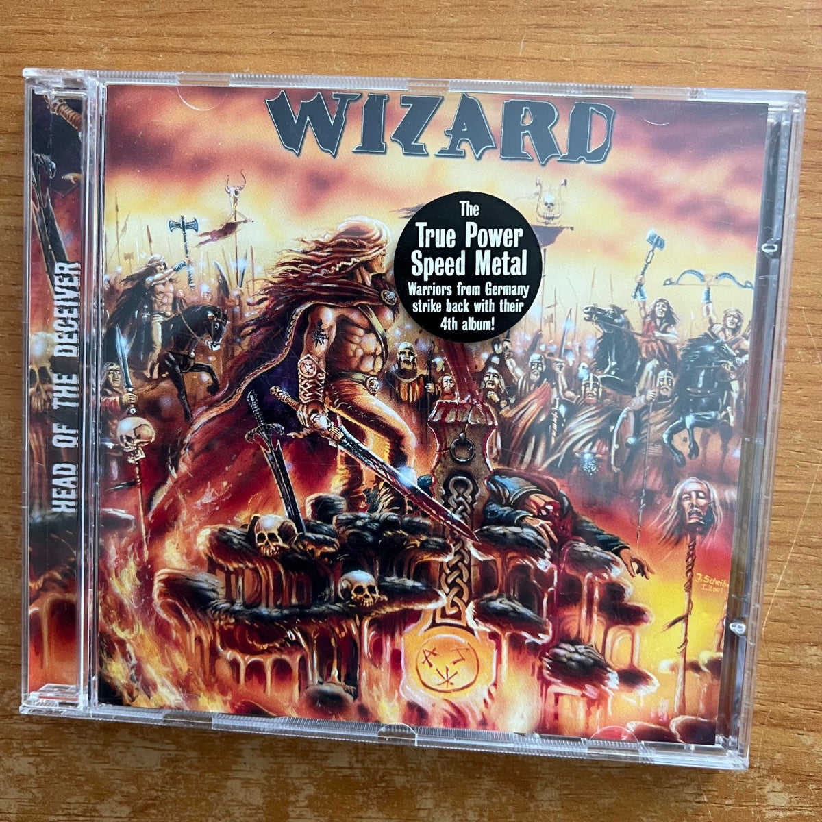 Wizard - Head Of The Deceiver / 1. D-Press. 2001 - (M-/M-)