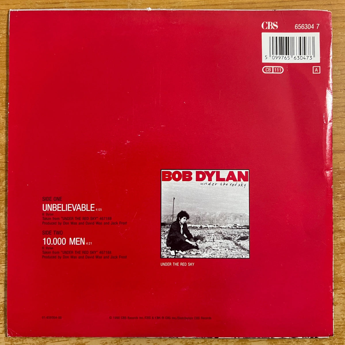 Bob Dylan - Unbelievable / 1. NL-Press. 1990 - (M-/M-)