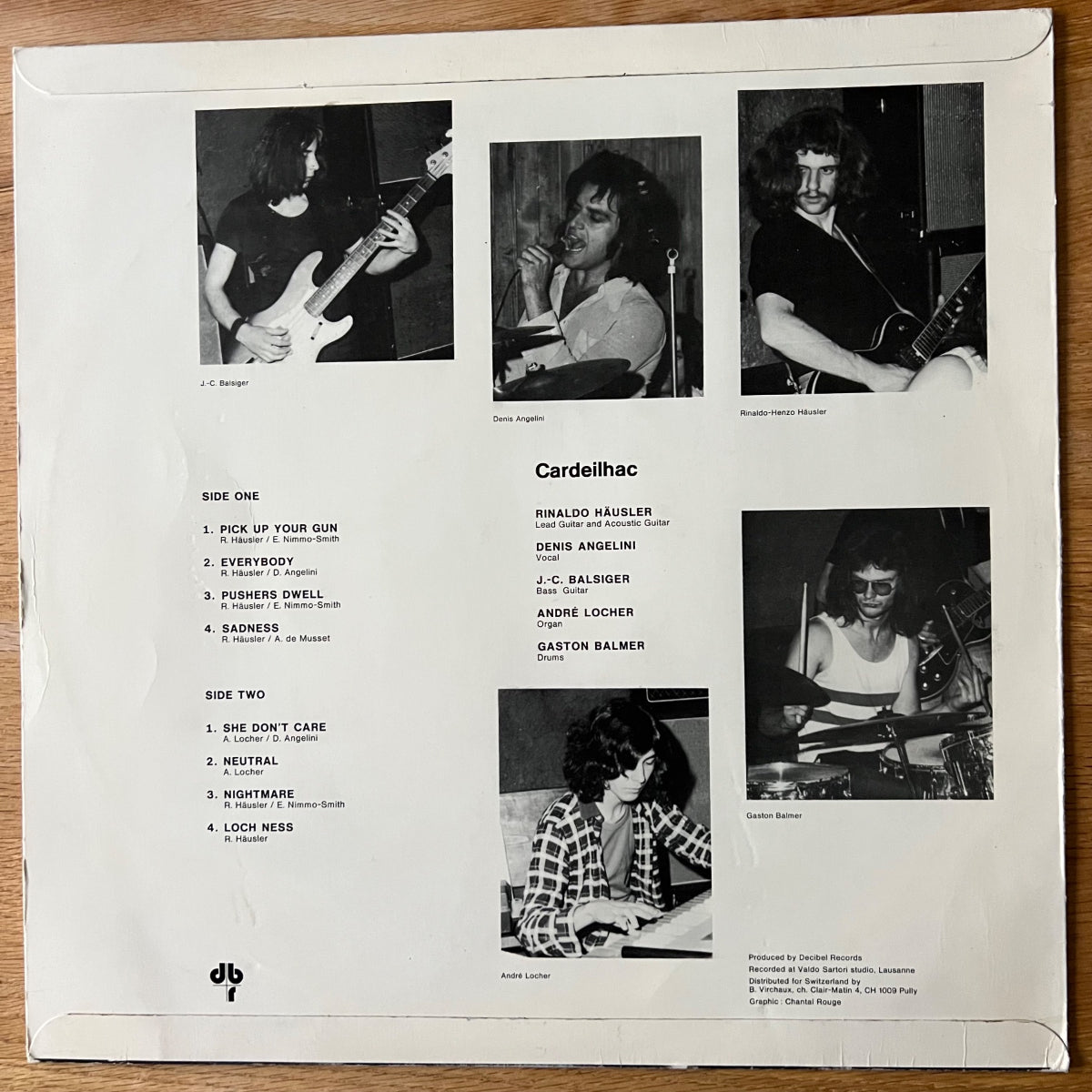 Cardeilhac - Same / 1. Swiss-Press. 1971 - (M-/VG++
