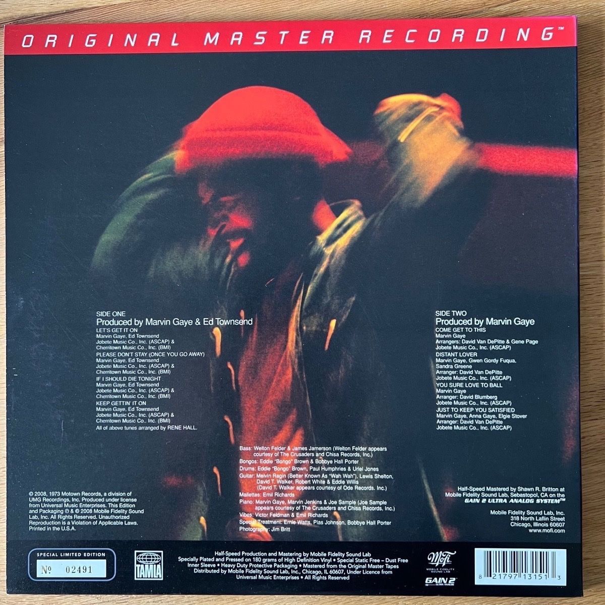 Marvin Gaye - Let's Get It On / Audiophile MFSL 2008 - (Mint)