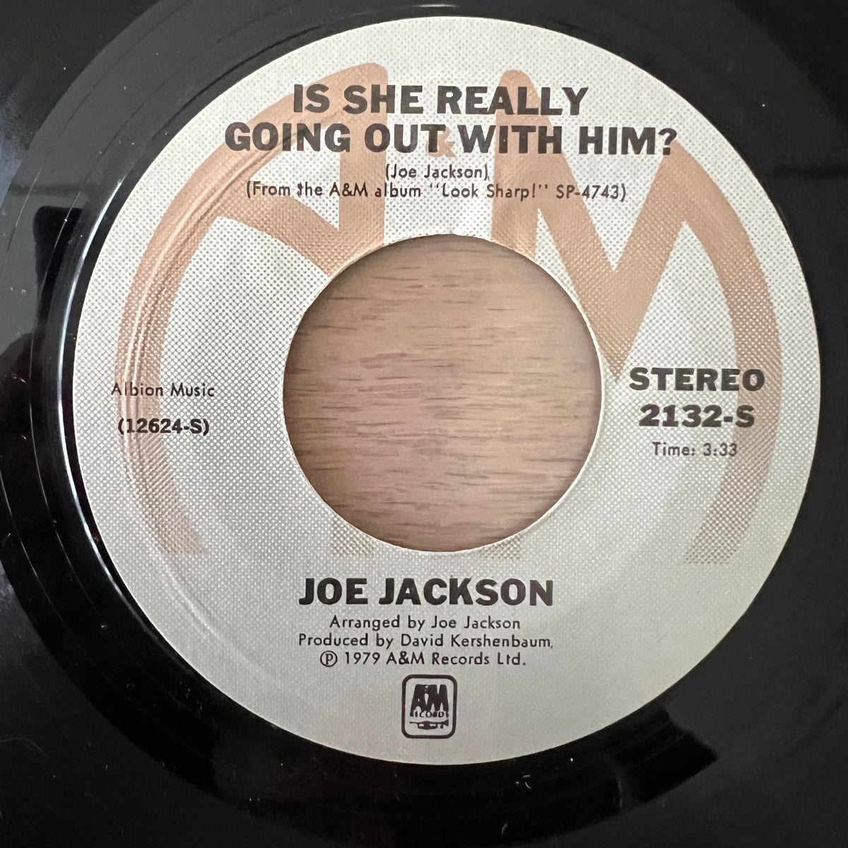 Joe Jackson - Is She Really Going Out With Him? / 1. US-Press. 1979 - (VG+/VG+)