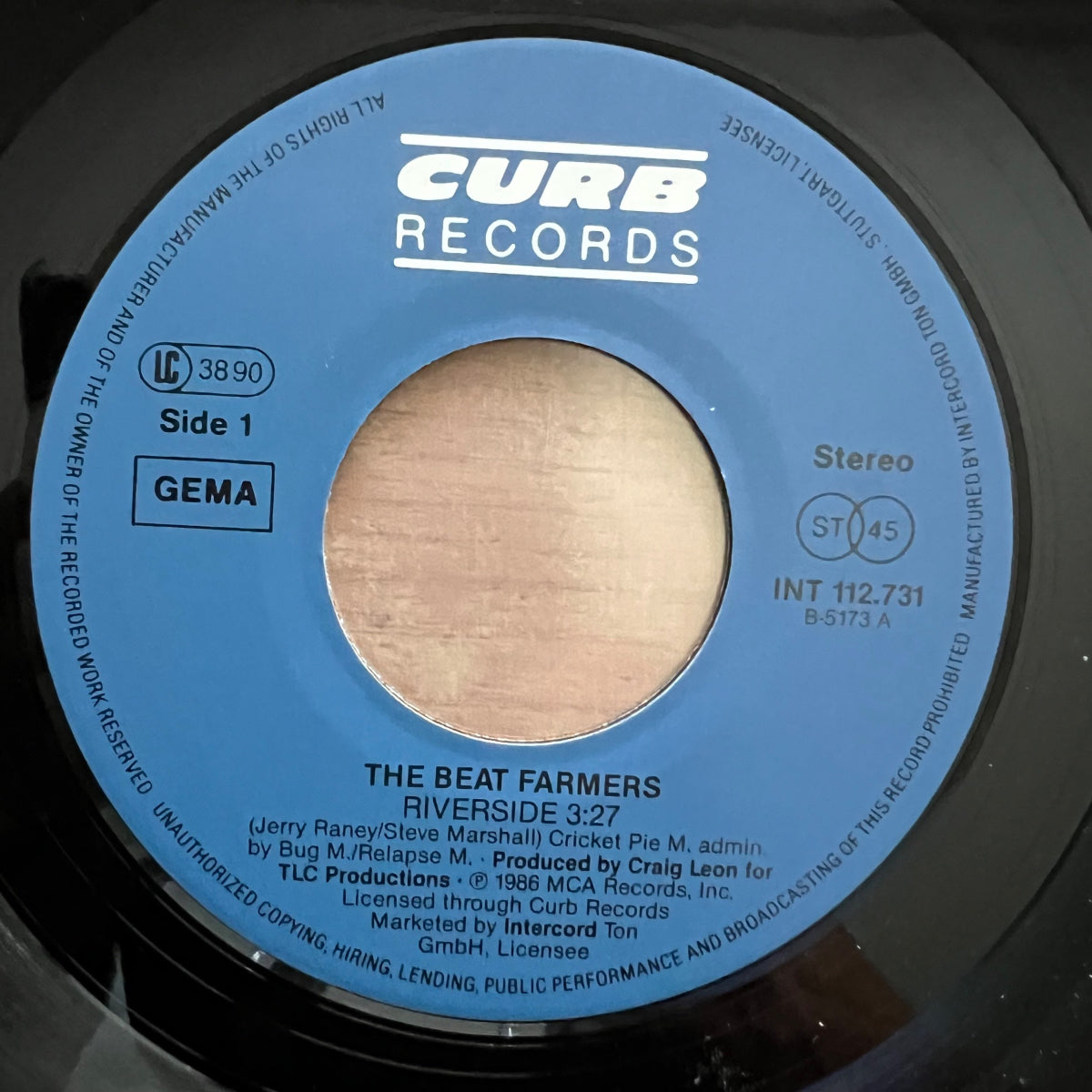 Beat Farmers - Riverside / 1st Press. 1986 - (M-/VG++)