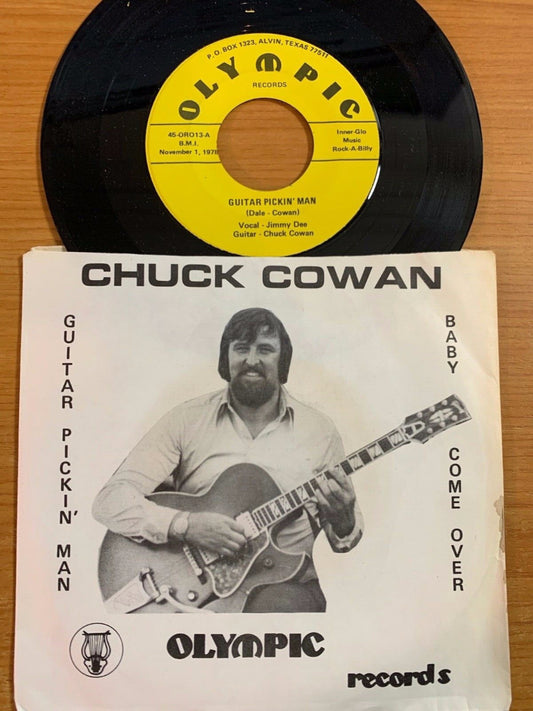 Chuck Cowan - Guitar Pickin' Man / 1. US-Press. 1978 - (M-/VG+)