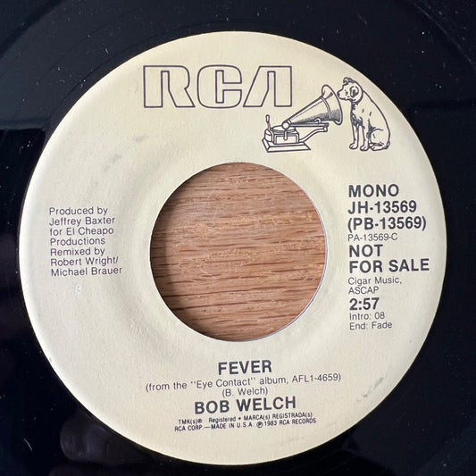 Bob Welch - Fever / US-Promo 1981 - (M-/Neutral)