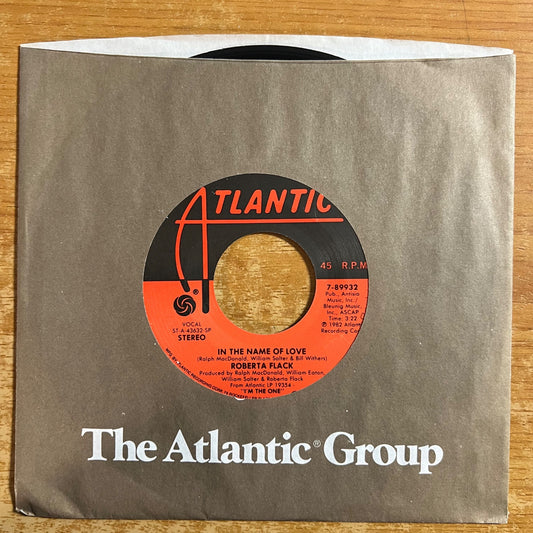 Roberta Flack - In The Name Of Love / 1. US-Press. 1982 - (M-/M-)