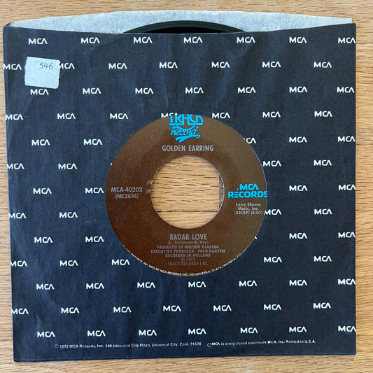 Golden Earring - Radar Love / 1. US-Press. 1974 - (VG++/VG++)