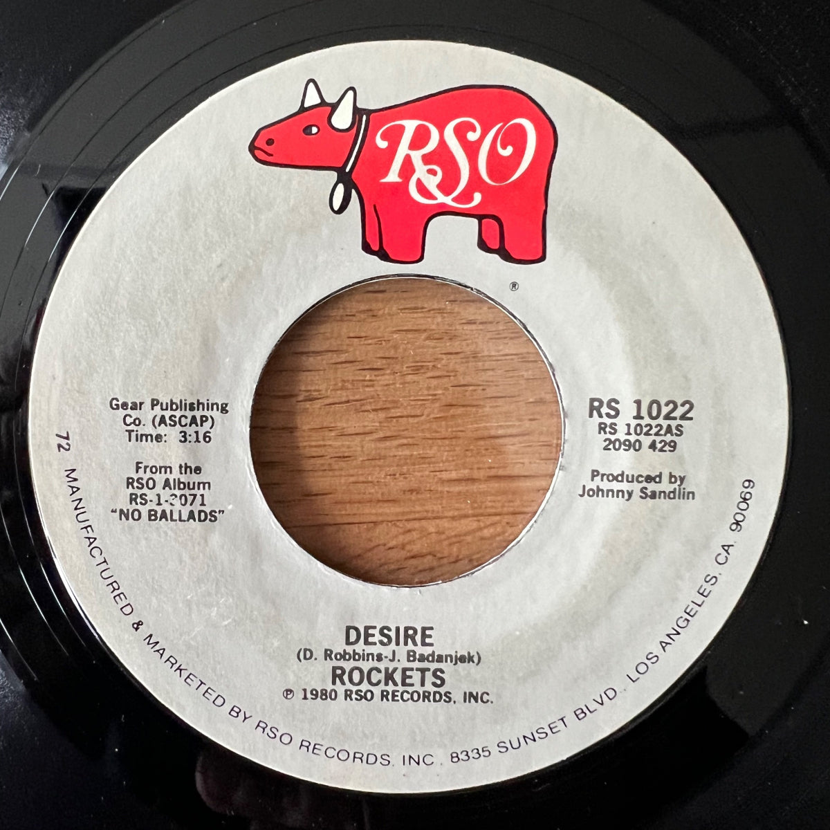 Rockets - Desire / 1. US-Press. 1980 - (M-/Neutral)