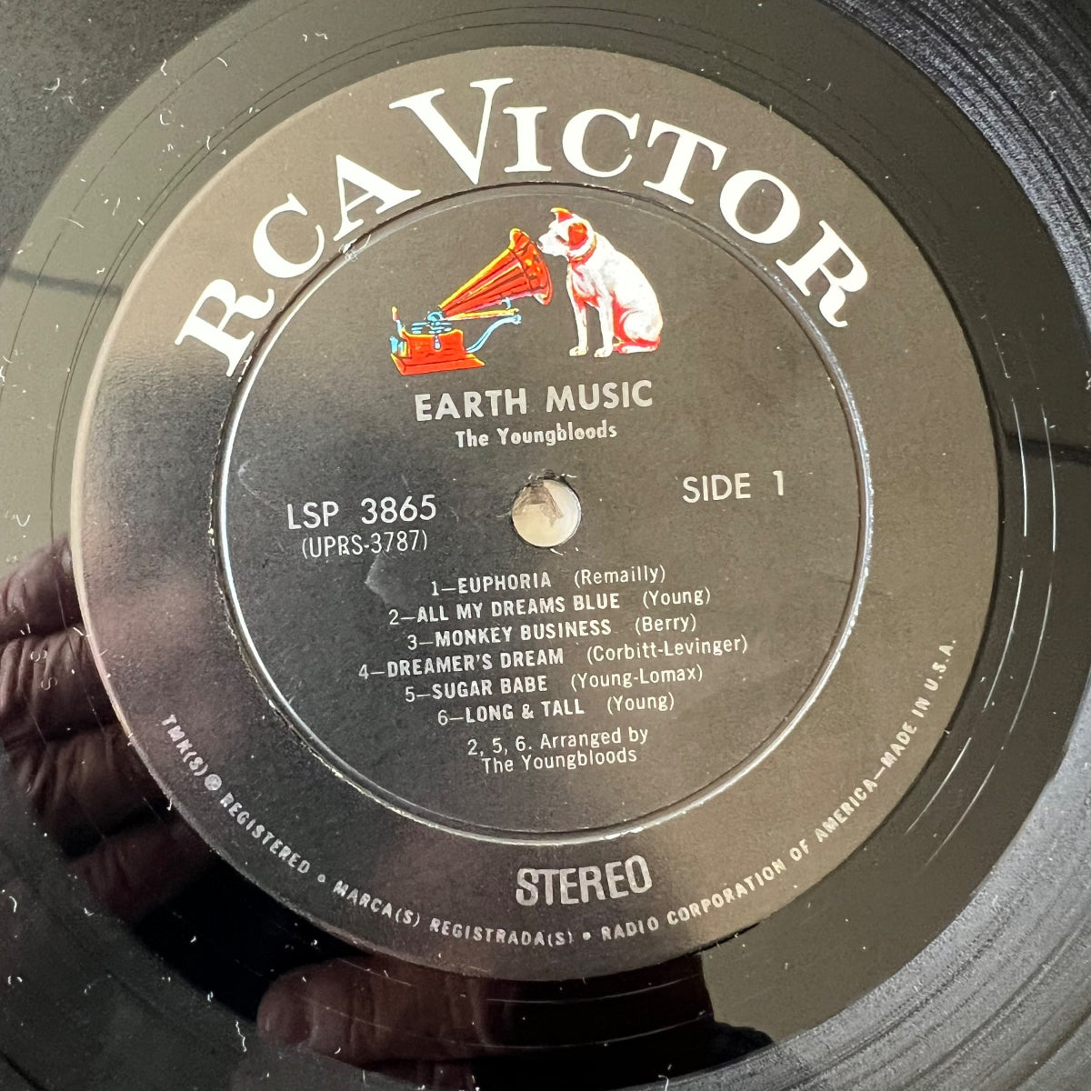 Youngbloods - Earth Music / 1. US-Press. 1967 - (M-/VG+)