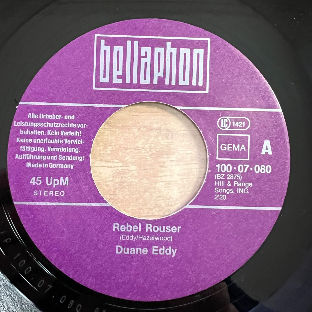 Duane Eddy - Rebel Rouser / D-Press. 1981 - (M-/M-)