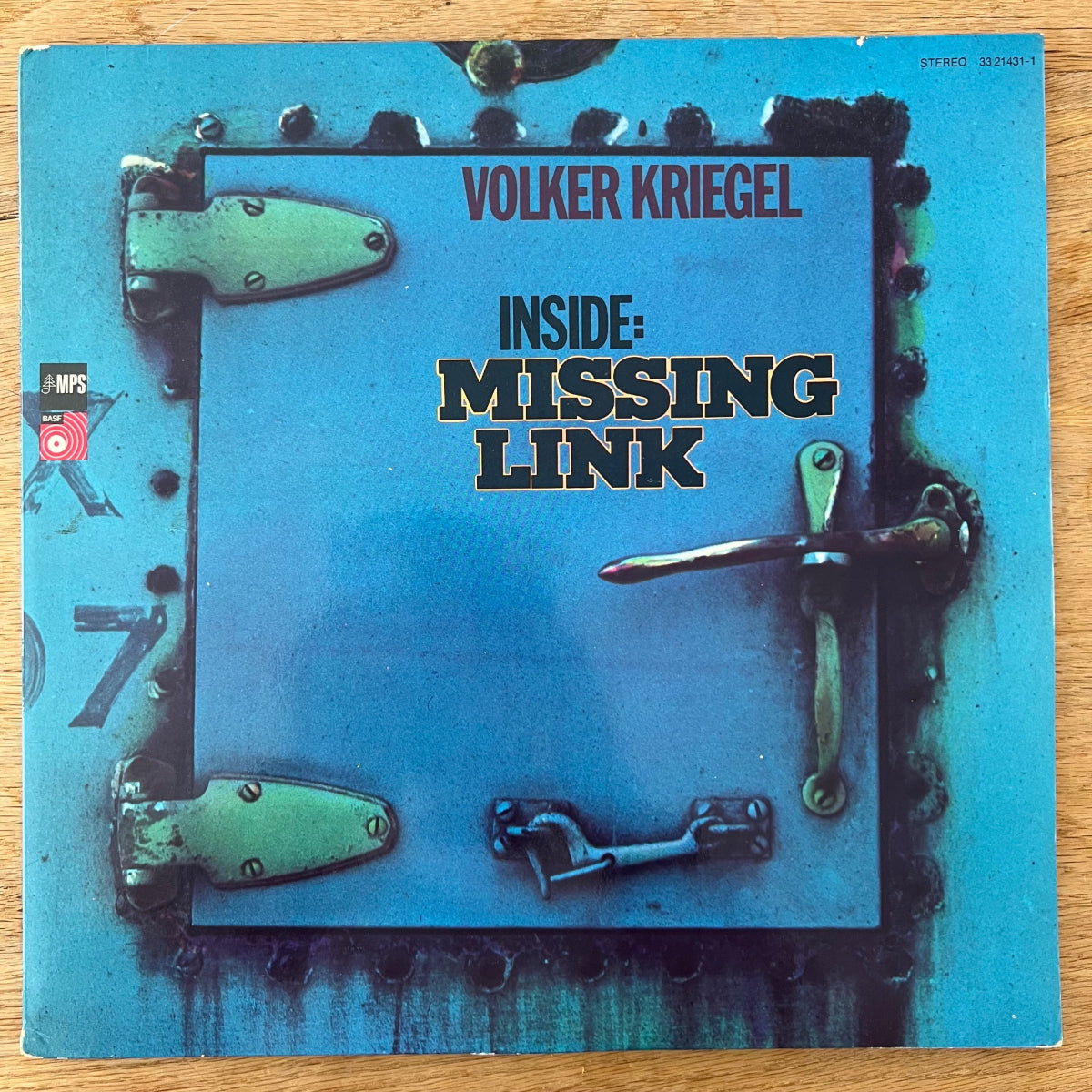 Volker Kriegel - Inside : Missing Link / 1. D-Press. 1972 - (M-/M-)
