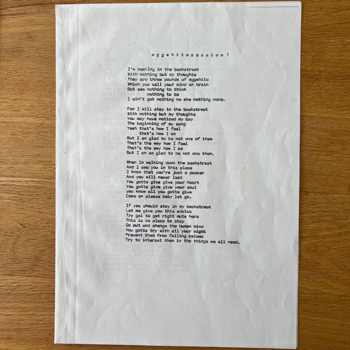 Kaputter Hamster - Same / 1. D-Press. 1974 - (M-/VG++)