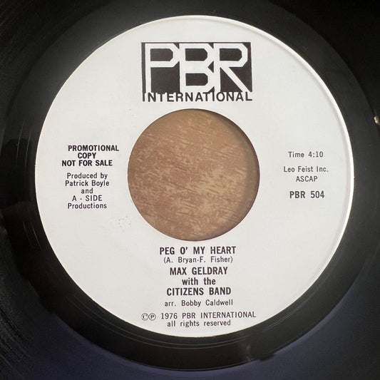 Max Geldray & Citizens Band - Peg O' My Heart / US-Promo 1976 - (M-/Neutral)