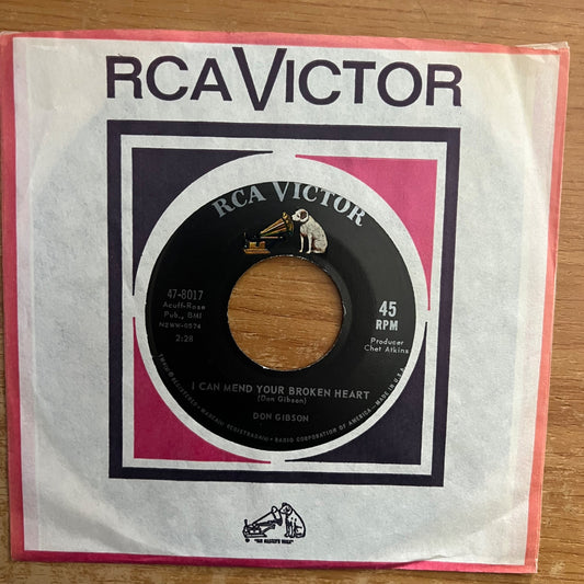 Don Gibson - I Can Mend Your Broken Heart / 1.US-Press. 1962