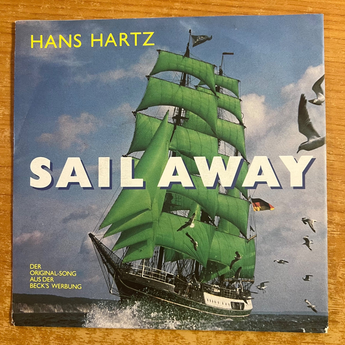 Hans Hartz - Sail Away / 1. D-Press. 1991 - (M-/M-)