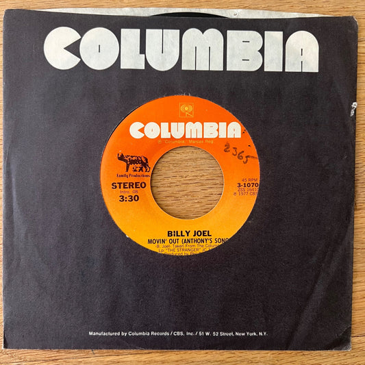 Billy Joel - Movie' Out / 1. US-Press. 1978 - (M-/VG++)