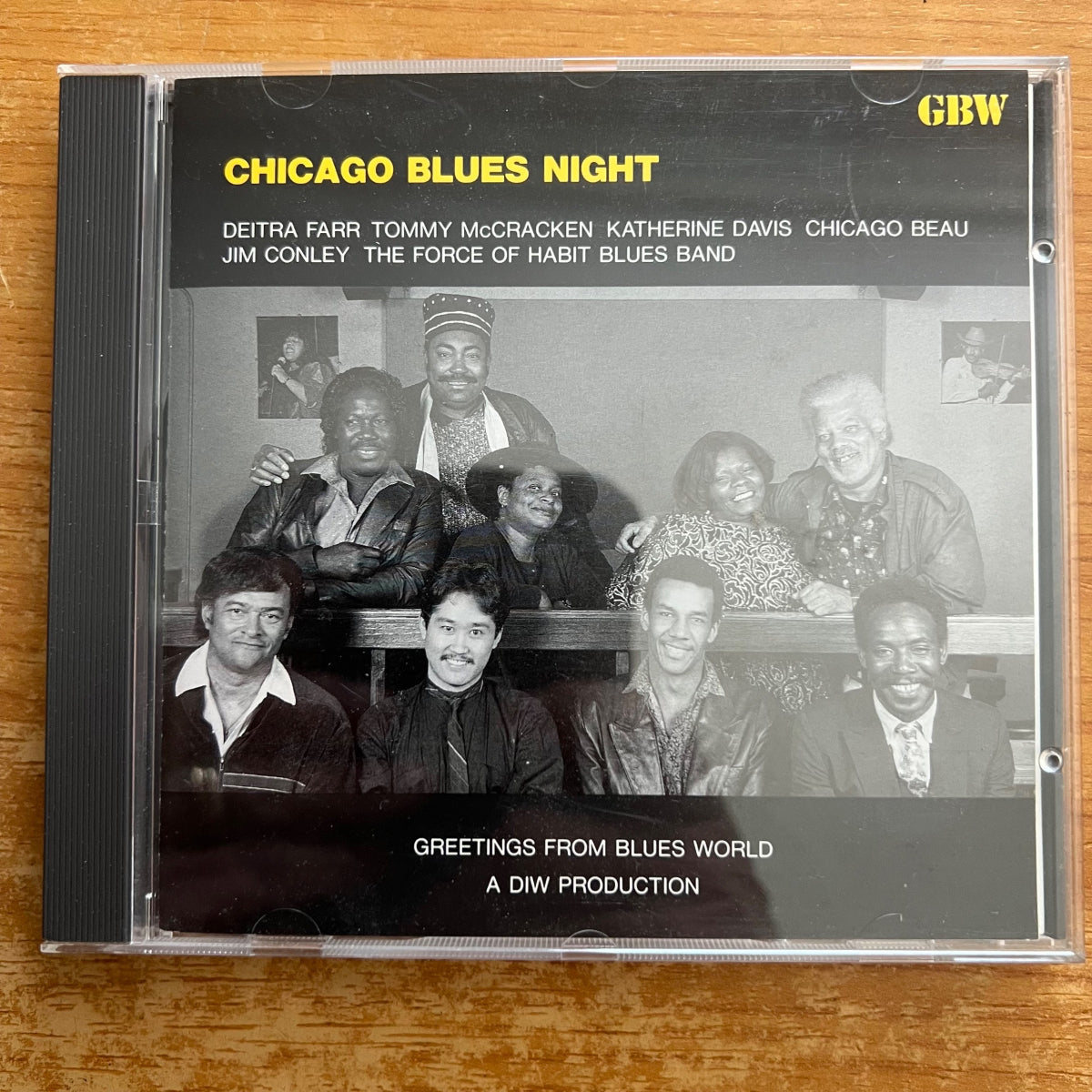 Deitra Farr, Tommy Mc Cracken, Katherine Davis, Chicago Beau, Jim Conley, Force Of Habit Blues Band - Chicago Blues Night / CD - 1. Japan-Press. 1991 - (M-/M-)