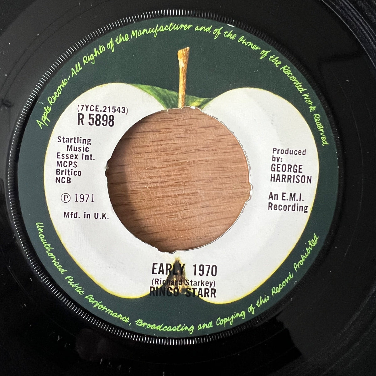 Ringo Starr - It Don't Come Easy / 1. UK-Press. 1971 - (VG+/VG+)