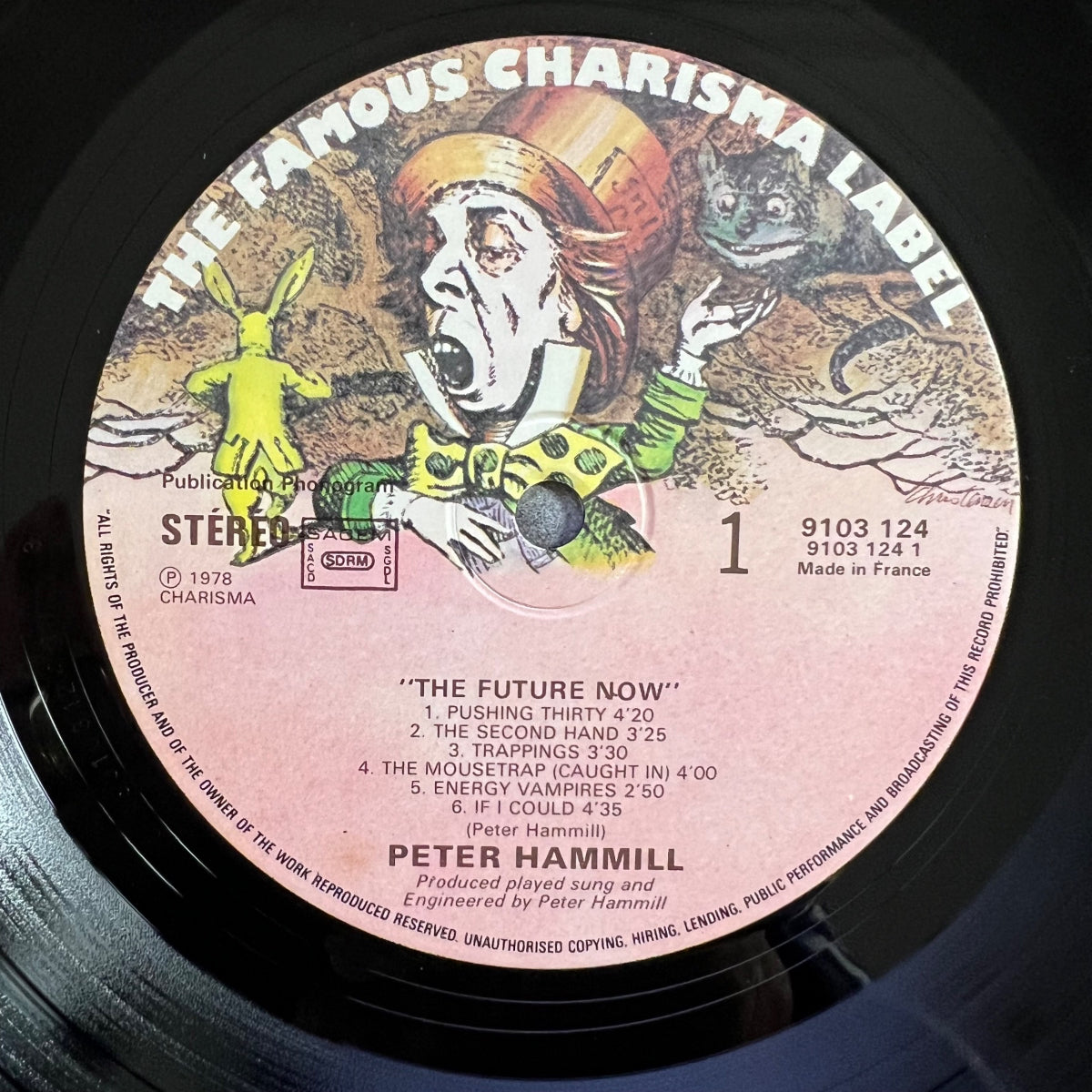 Peter Hammill - The Future Now / 1. France-Press. 1978 - (M-/VG++)